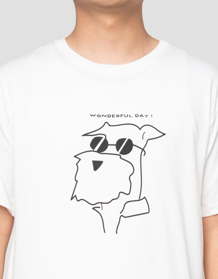 Aos Theme Tbnd Dog Wonderful Kaos Pria