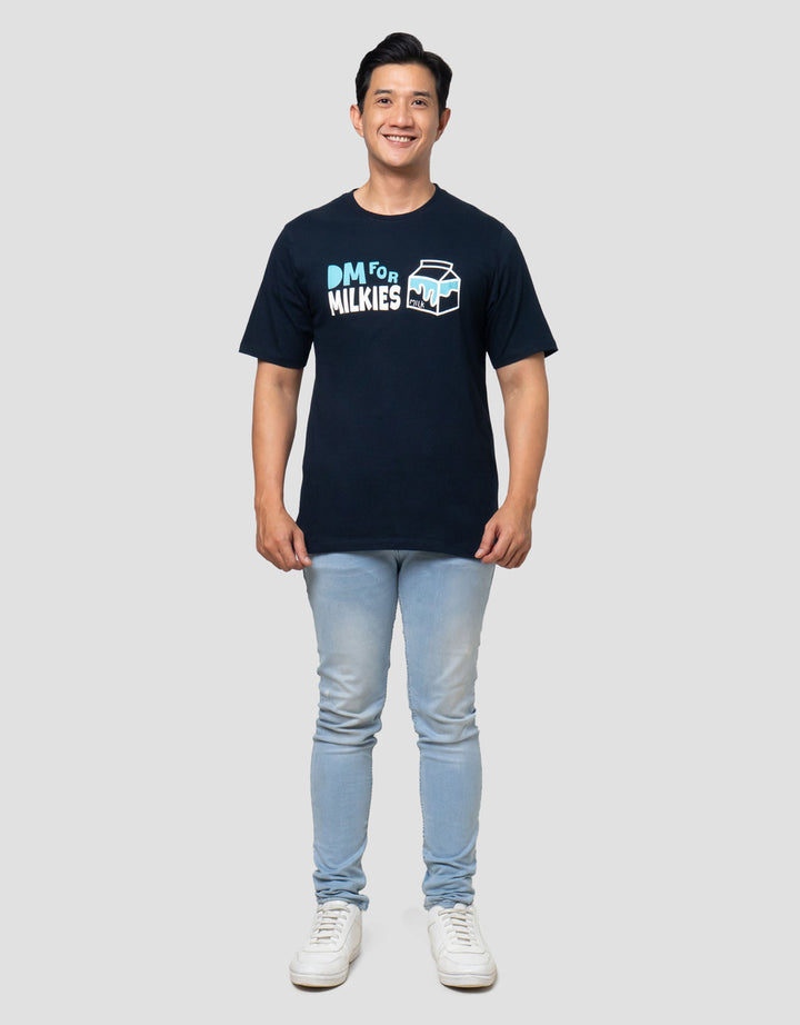 Aos Theme Tbnd Food And Drink Milkies Kaos Pria