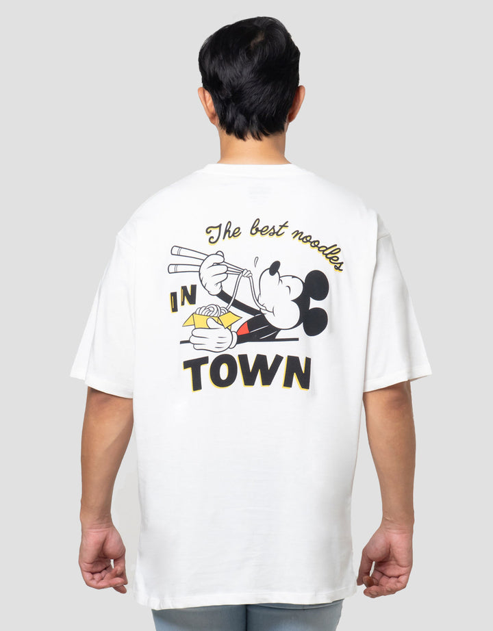 Aos Theme Tbnd Disney Mickey Town Kaos Oversize Pria