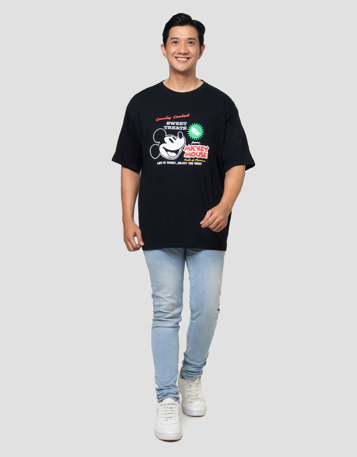 Aos Theme Tbnd Disney Mickey Treats Kaos Oversize Pria