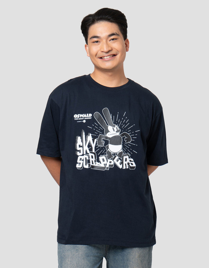 Aos Theme Disney Oswald Sky Kaos Oversize Pria