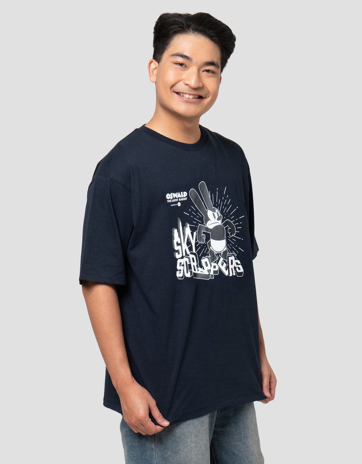 Aos Theme Disney Oswald Sky Kaos Oversize Pria