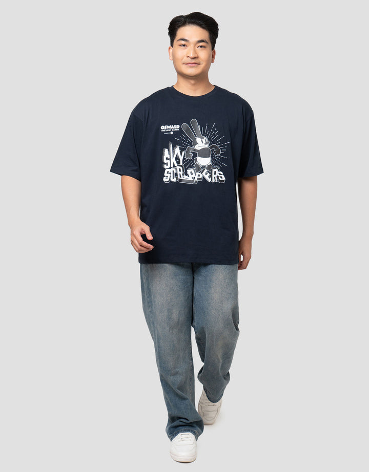 Aos Theme Disney Oswald Sky Kaos Oversize Pria