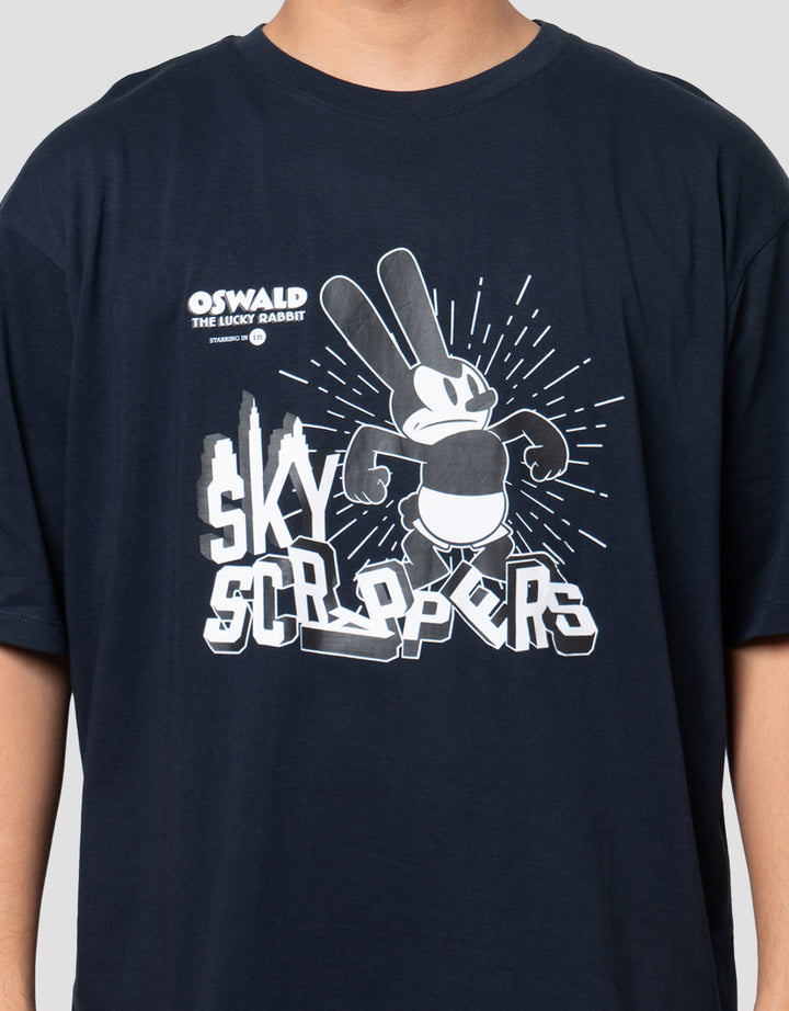 Aos Theme Disney Oswald Sky Kaos Oversize Pria