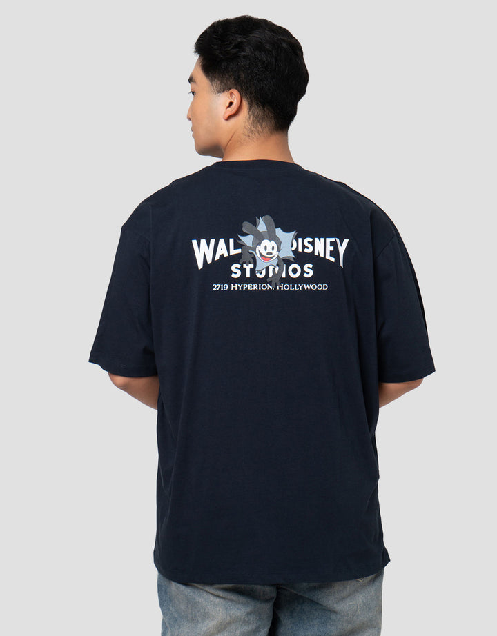 Aos Theme Tbnd Disney Oswald Hollywood Kaos Oversize Pria