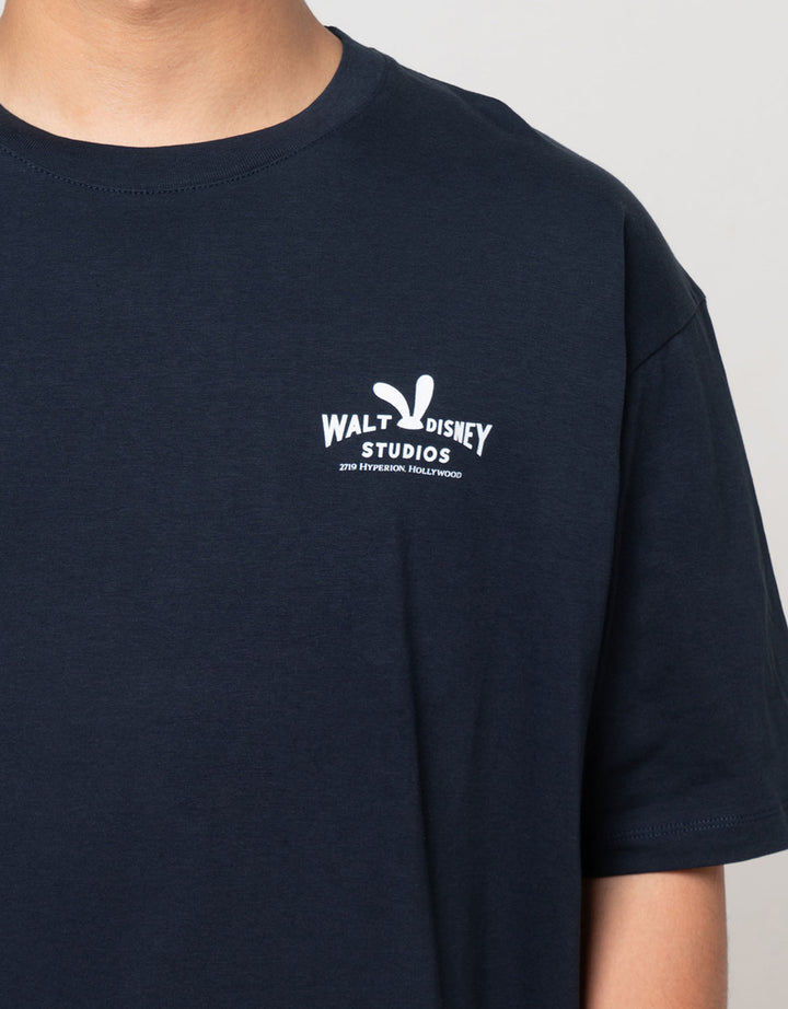 Aos Theme Tbnd Disney Oswald Hollywood Kaos Oversize Pria