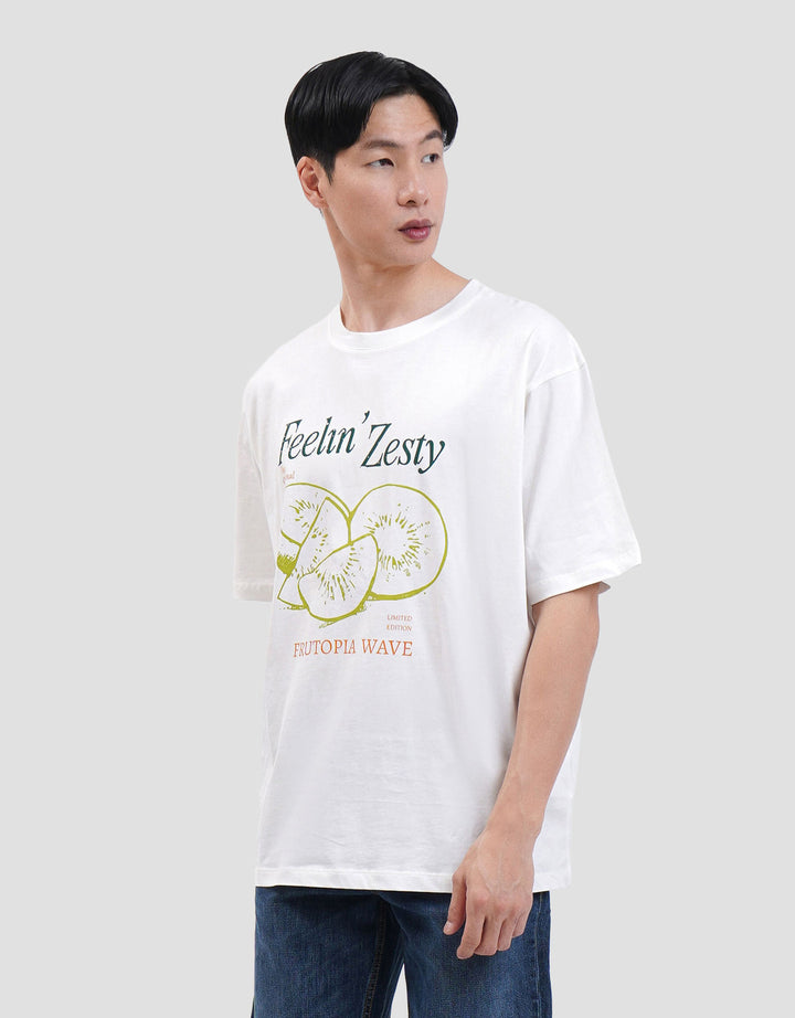 Aos Theme Popular Fruit Feeling Zesty Kaos Oversize Pria