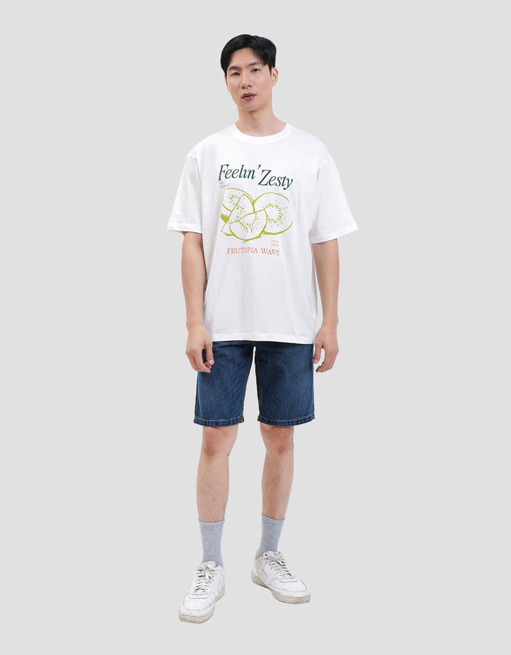 Aos Theme Popular Fruit Feeling Zesty Kaos Oversize Pria