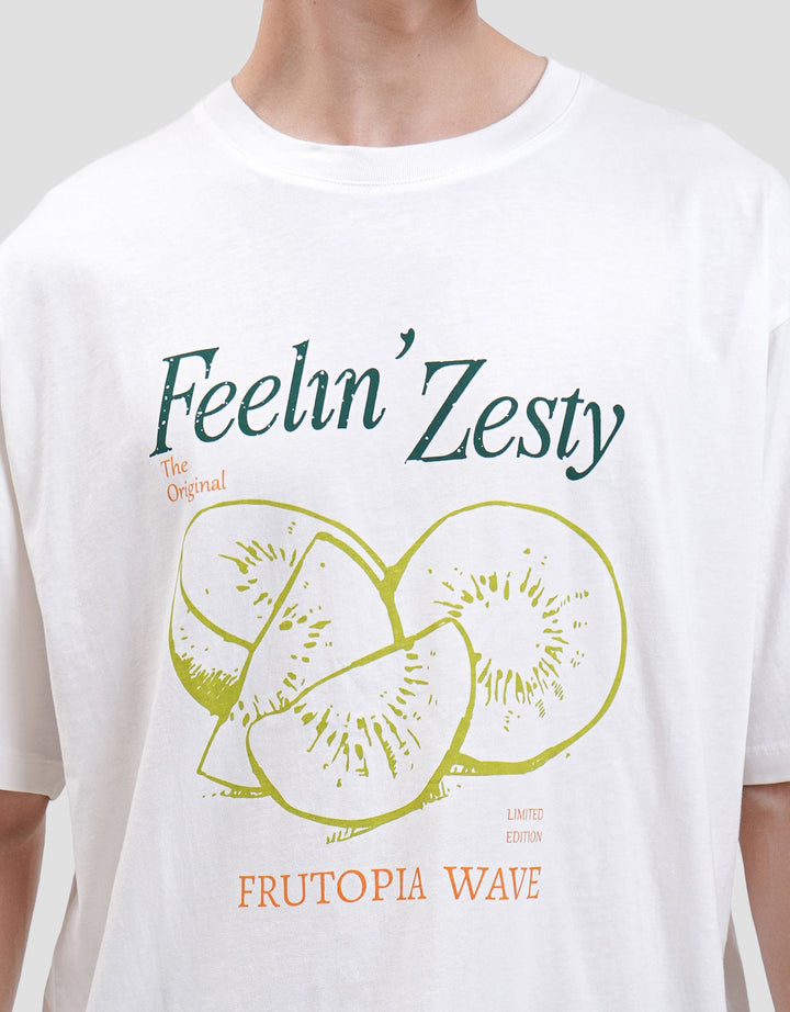 Aos Theme Popular Fruit Feeling Zesty Kaos Oversize Pria