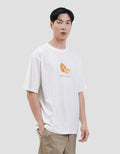 Aos Theme Popular Fruit Orange Kaos Oversize Pria