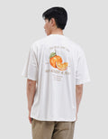 Aos Theme Popular Fruit Orange Kaos Oversize Pria