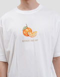 Aos Theme Popular Fruit Orange Kaos Oversize Pria