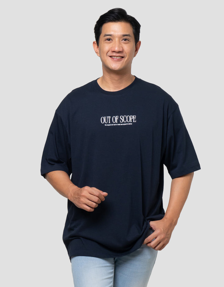 Aos Theme Popular Wording Out Of Scoope Kaos Oversize Pria