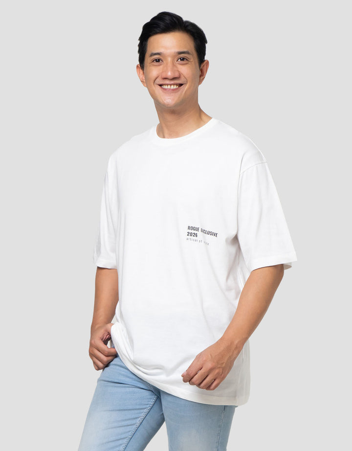 Aos Theme Popular Wording Rogue Kaos Oversize Pria