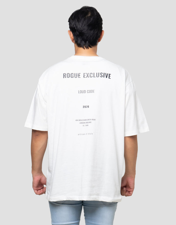 Aos Theme Popular Wording Rogue Kaos Oversize Pria