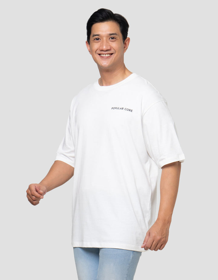 Aos Theme Popular Wording Popular Kaos Oversize Pria