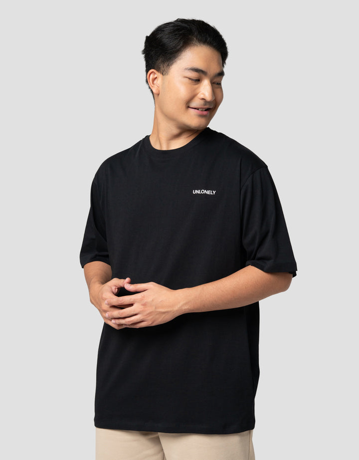 Aos Theme Popular Wording Kaos Oversize Pria