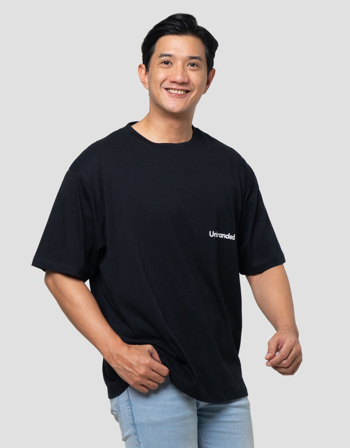 Aos Theme Popular Wording Unbranded Kaos Oversize Pria