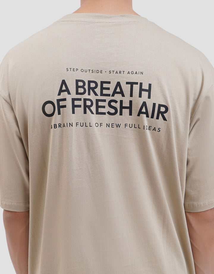 Aos Theme Popular Little Wording Kaos Oversize Pria