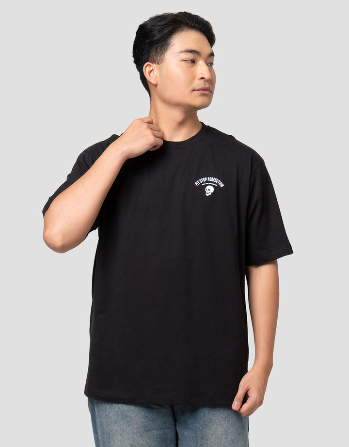 Aos Theme Rockstar Dark Harmony Last Call Kaos Oversize Pria