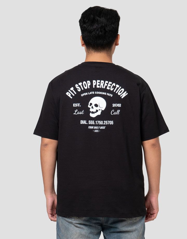 Aos Theme Rockstar Dark Harmony Last Call Kaos Oversize Pria