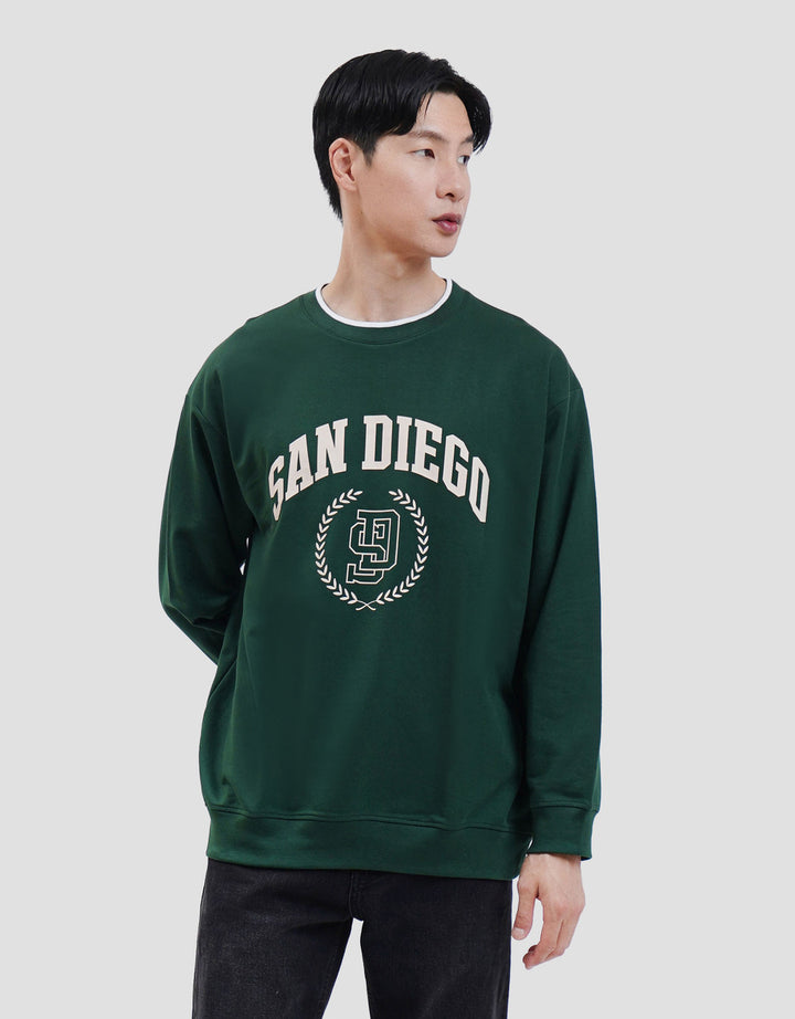 Aos Theme The Jocks Varisty Club San Diego Sweater Pria