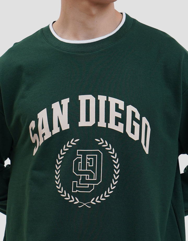 Aos Theme The Jocks Varisty Club San Diego Sweater Pria