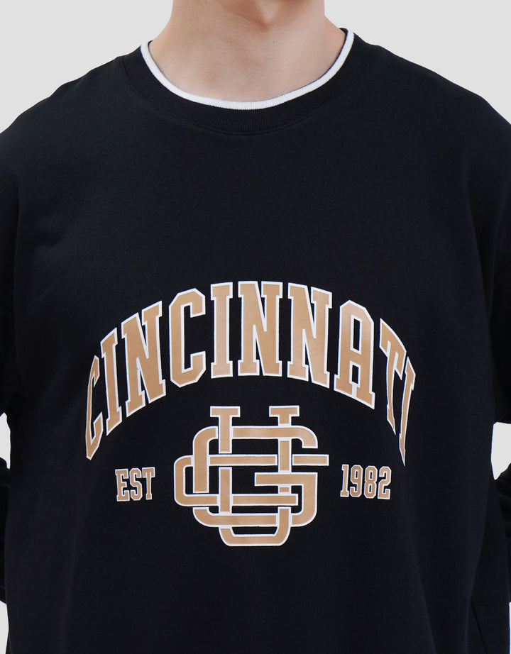 Aos Theme The Jocks Varisty Club Cincinati Sweater Pria