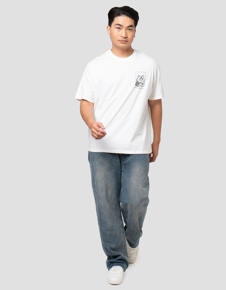 Aos Theme Tbnd Animals Stealing Donuts Kaos Pria