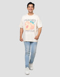 Aos Theme Popular Fruits Peaches Kaos Pria