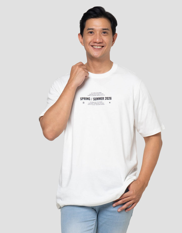 Aos Theme Popular Loud Lines Summer Kaos Pria