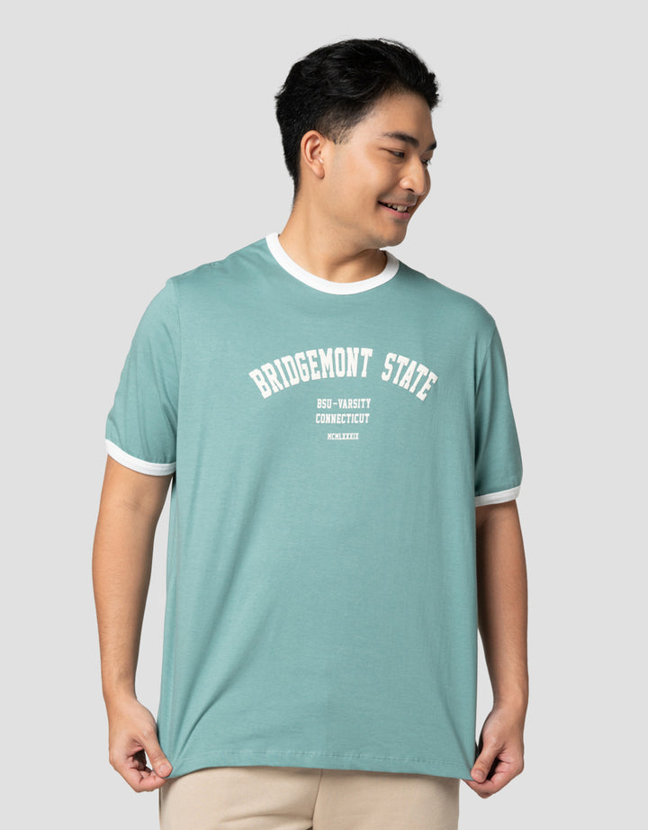 Aos Ringer Tee The Jocks Club Bridgemont State Kaos Pria