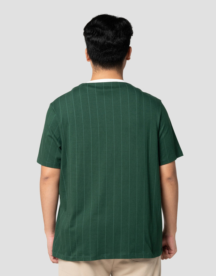 Aos Ringer Tee The Jocks Club Stripes Kaos Pria