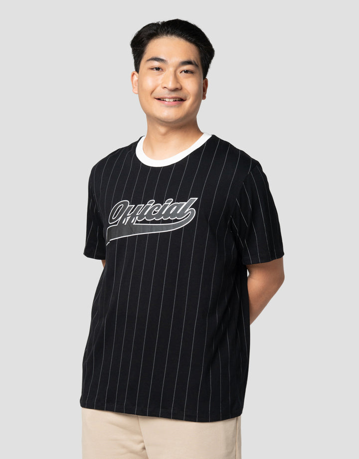 Aos Ringer Tee The Jocks Club Oyicial Kaos Pria