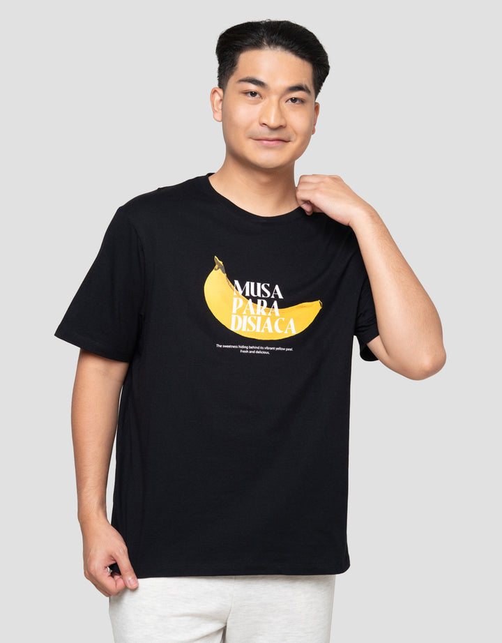 Aos Theme Popular Fruits Banana Kaos Pria