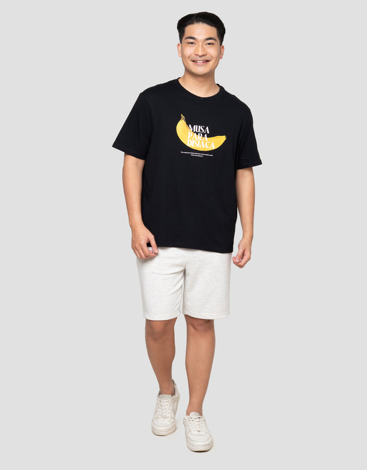 Aos Theme Popular Fruits Banana Kaos Pria