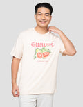 Aos Theme Popular Food And Fruits Guavas Kaos Pria