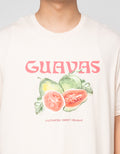 Aos Theme Popular Food And Fruits Guavas Kaos Pria