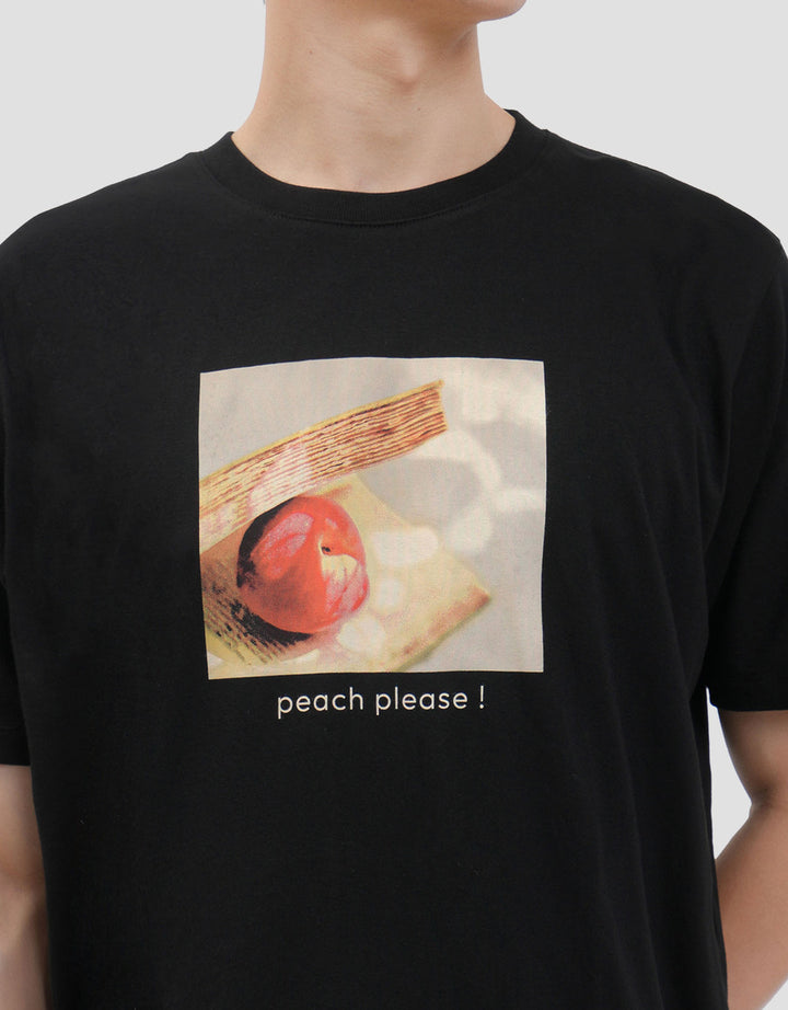 Aos Photoprint Theme Popular Peach Kaos Pria