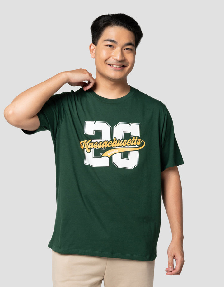 Aos Theme The Jocks Athletic League Massachusetto Kaos Pria