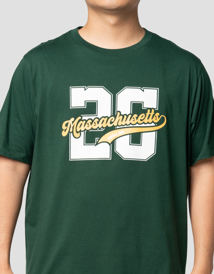 Aos Theme The Jocks Athletic League Massachusetto Kaos Pria