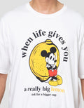 Aos Theme Tbnd Disney Mickey Lemon Kaos Pria