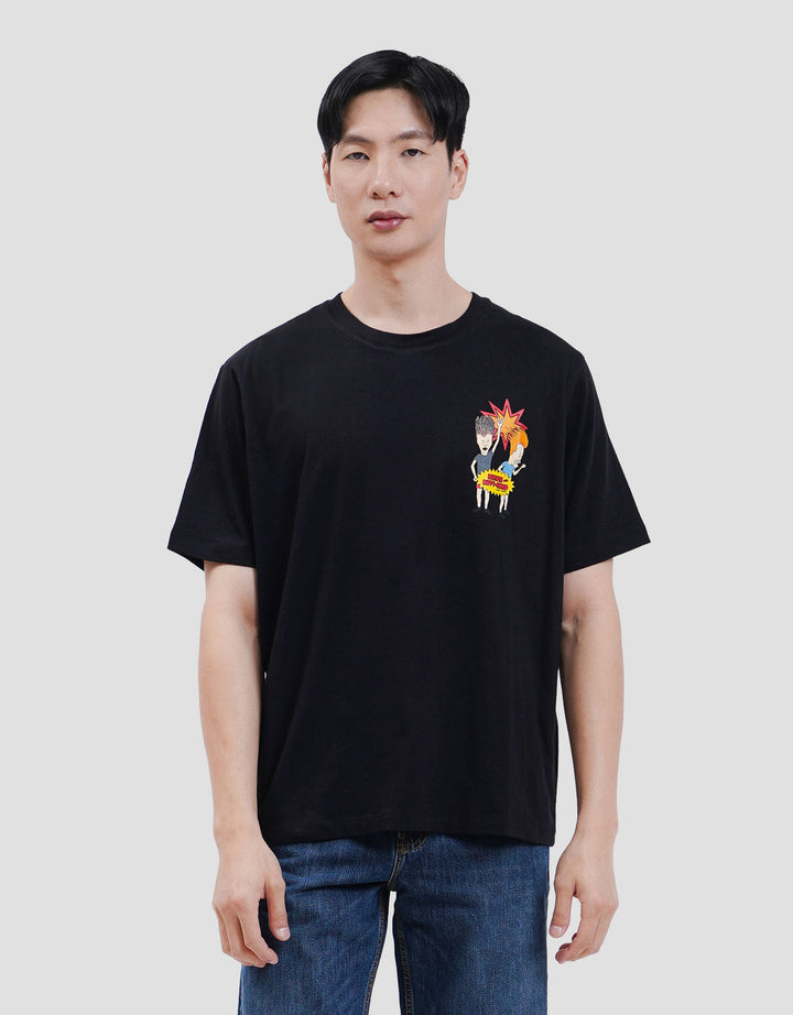 Aos Theme Tbnd Mtv Beavis Head Kaos Pria