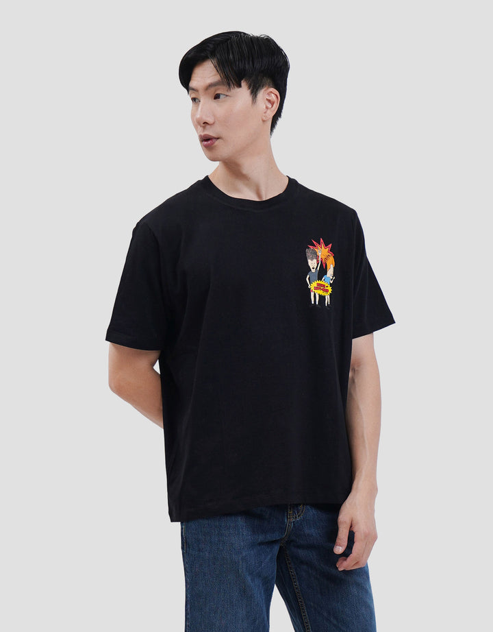 Aos Theme Tbnd Mtv Beavis Head Kaos Pria