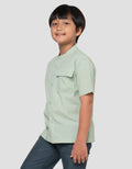 Little M Clo Pocket Baju Koko Anak Laki-laki