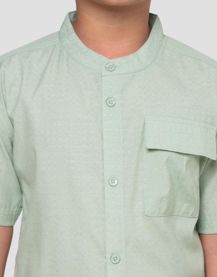 Little M Clo Pocket Baju Koko Anak Laki-laki