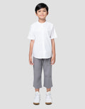 Little M Komb Dobby Ktg Kanan Kiri Kemeja Koko Anak Laki-laki