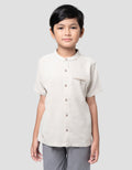 Little M Selip Bdr Car Kemeja Koko Anak Laki-laki
