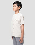 Little M Selip Bdr Car Kemeja Koko Anak Laki-laki