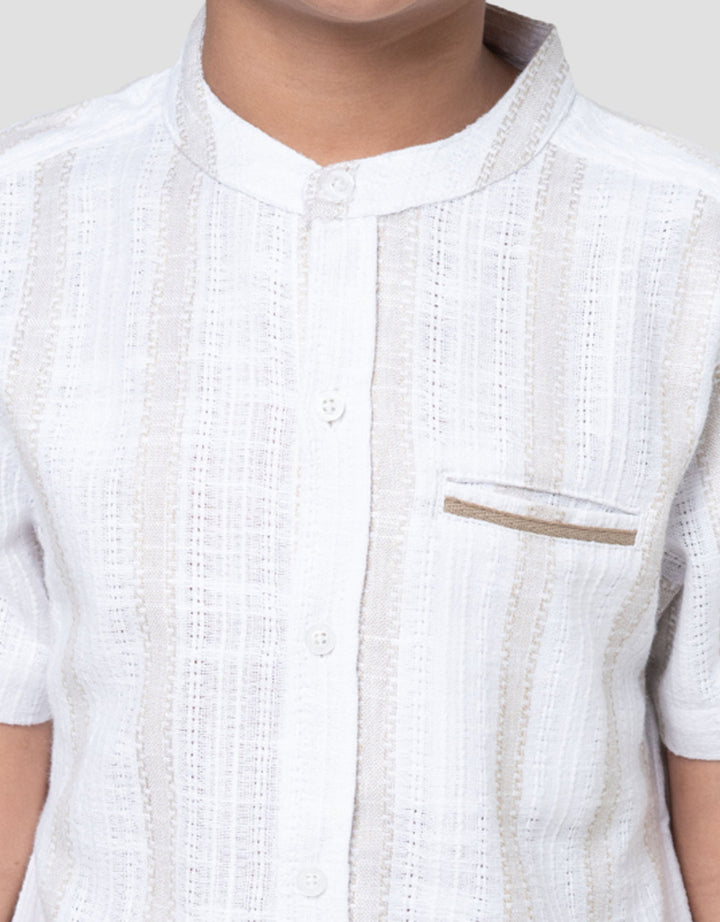 Little M Tex Simply Kemeja Koko Anak Laki-laki
